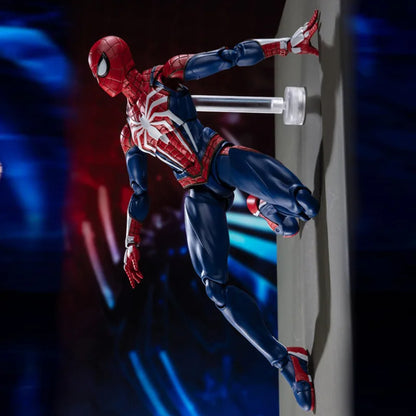 Spider Man Upgrade Suit PS4 Game Edition SpiderMan Action Figure Collectable Model Toy