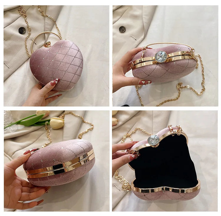 Bolso de mujer estilo marca, bolso de hombro rombal, bolso de mano con forma retro y adorable