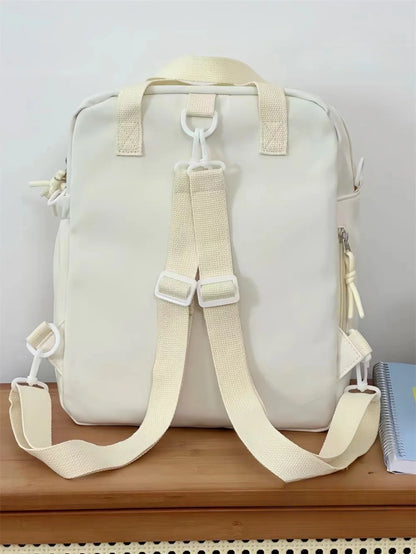 3 formas de mochilas escolares japonesas para mujeres, bolsos de hombro transparentes para adolescentes, nuevos bolsos cruzados Lolita, bolsos de mano