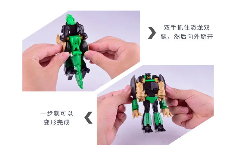 12CM Transformation Robot Kit Toys Models 2 In 1 One Step Model Deformed Car Toy for Boy Gift