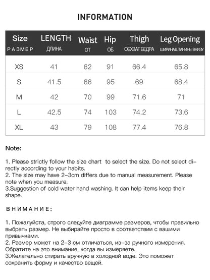 FSLE Simple Style Irregular High-waist Commuter Shorts for Women 2024 New Versatile A-line Casual Pants for Female 24FS12099