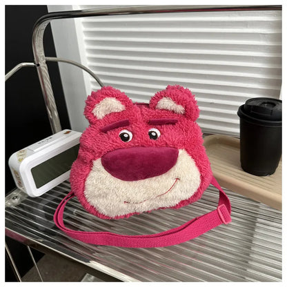 Bolso de peluche Kawaii, bolso bandolera, peluche de anime, gifs de dibujos animados para mujeres y niñas