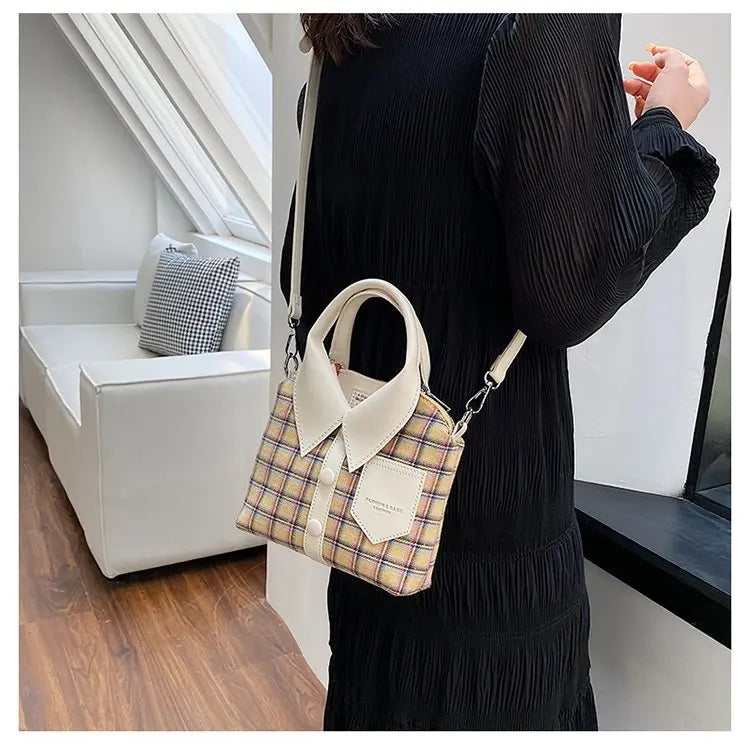 Bolso de mujer, estilo de ropa, bolso de hombro, bolso cruzado bonito a la moda para mujer