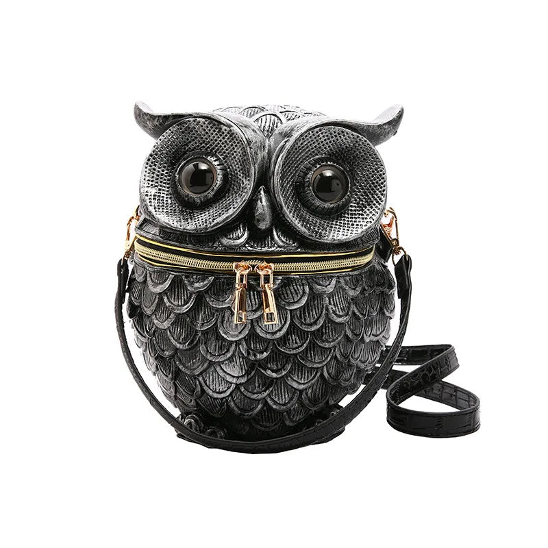 Sac à bandoulière en forme de hibou pour femme, joli sac à main, sac à bandoulière en forme d'animal