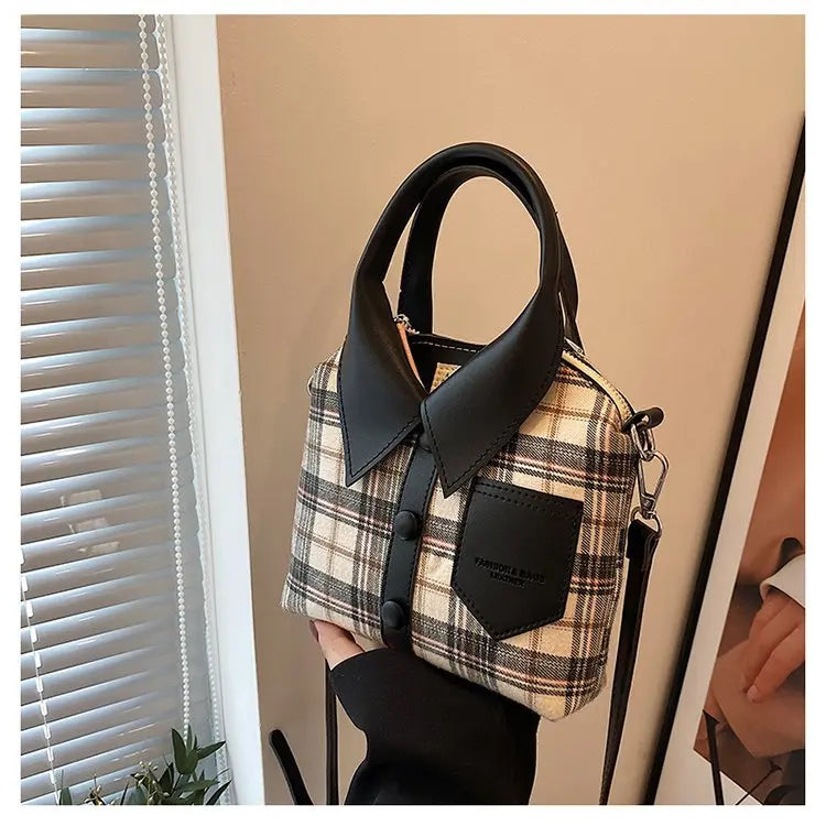 Bolso de mujer, estilo de ropa, bolso de hombro, bolso cruzado bonito a la moda para mujer