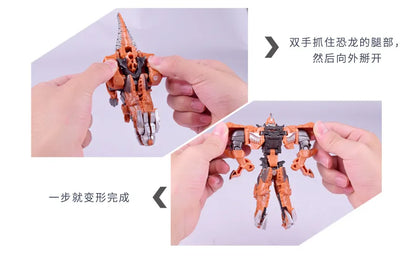 12CM Transformation Robot Kit Toys Models 2 In 1 One Step Model Deformed Car Toy for Boy Gift