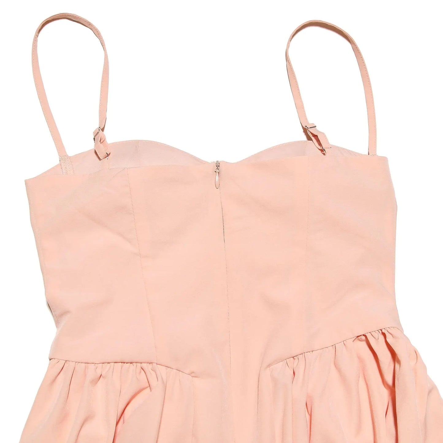 Dropshipping Vestido de verano rosa 2024 Recién llegados Vestido midi elegante con tirantes finos Vestido ajustado y acampanado Ropa sexy para mujer