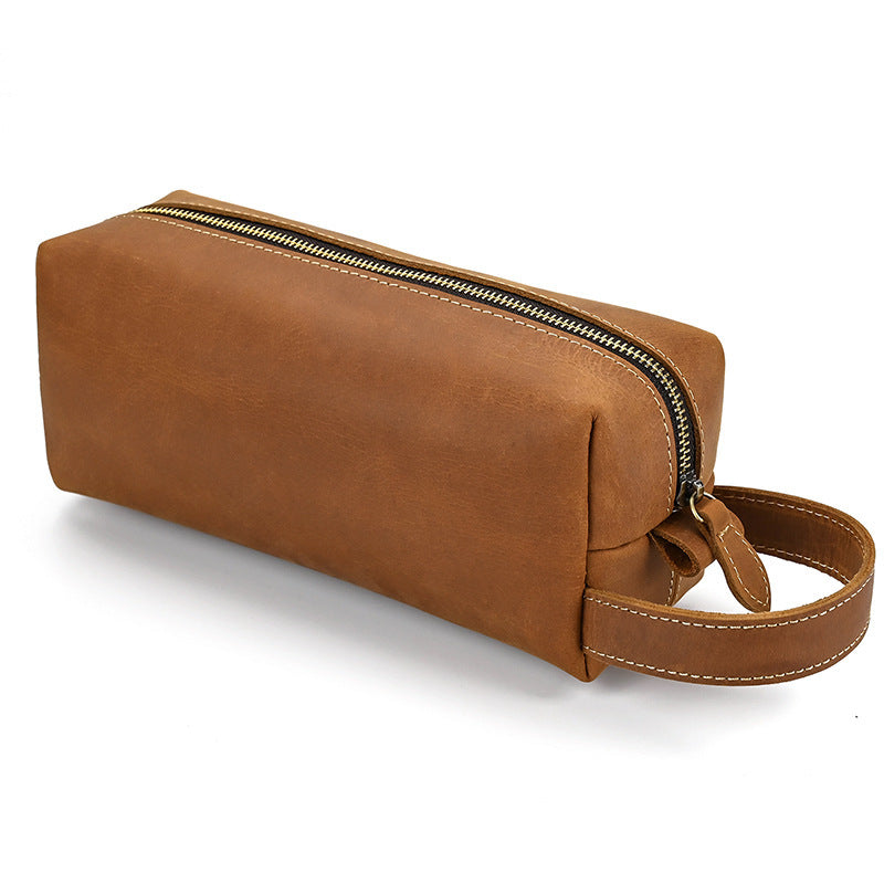 Nouvelle pochette multifonctionnelle en cuir pour homme