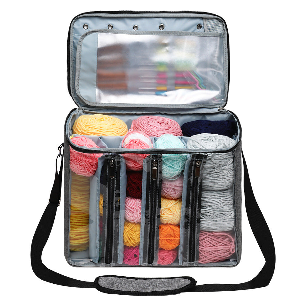 Organisateur portable en tissu Oxford à plusieurs niveaux