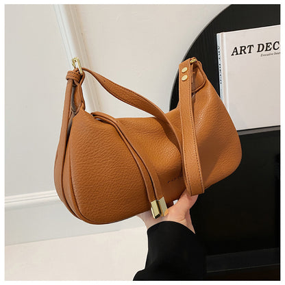 Simple Shoulder Messenger Minority Fashion Portable Dumpling Bag