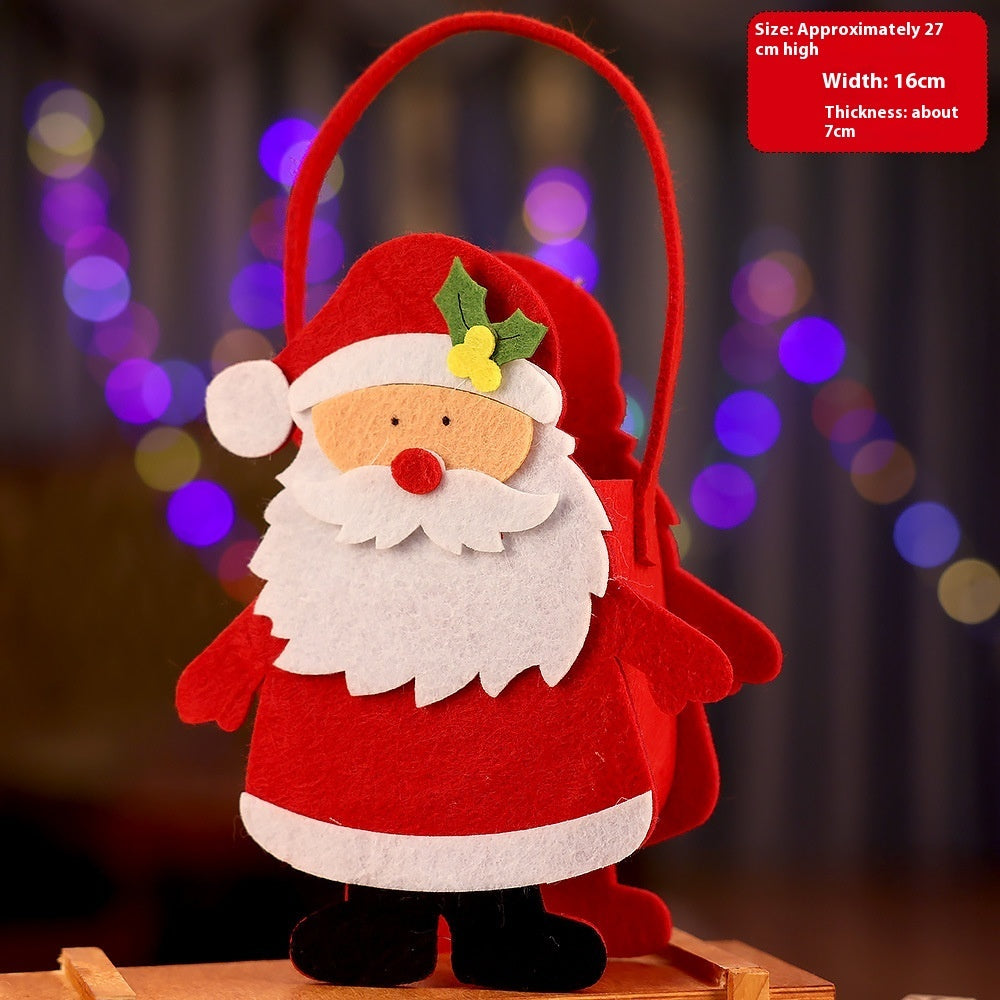 Gift Christmas Decoration Portable Candy Bag