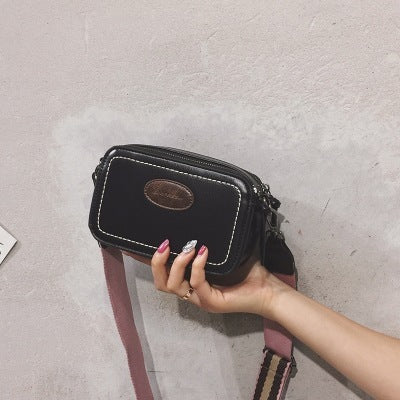 Bolso de mano Bolsos para mujer Tote Hombro Señora Lona Cremallera Mini