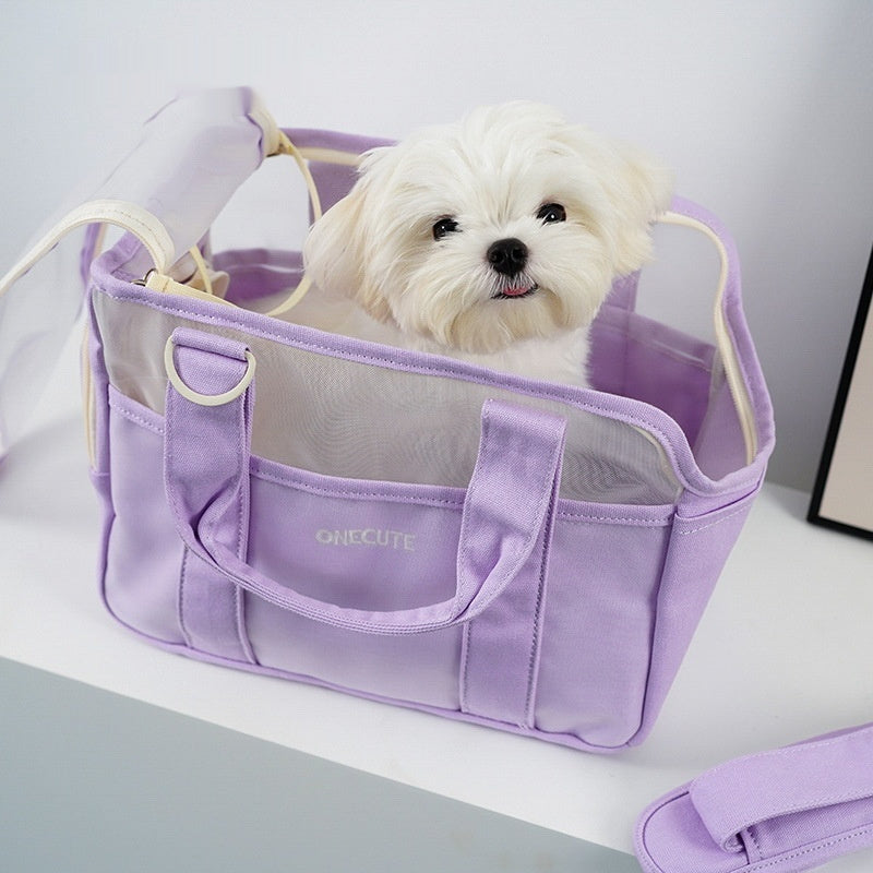 Summer Breathable Mesh Pet Takeaway Bag