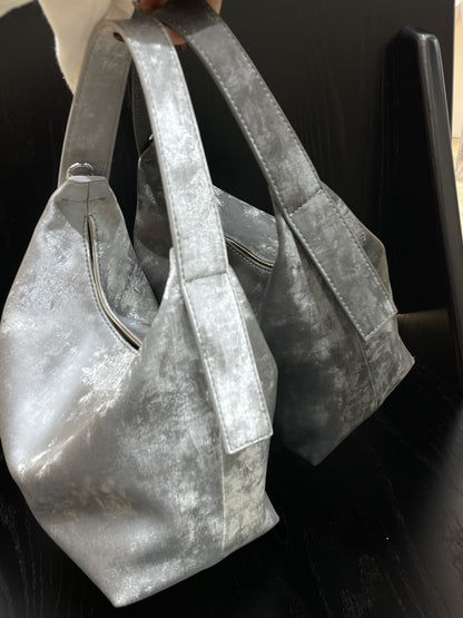 Sac à main en cuir véritable pour femme, tendance, en satin, polyvalent