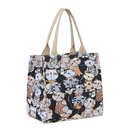 Sac à main portable de grande capacité pour femme avec motif dessin animé