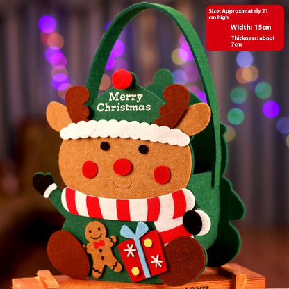 Gift Christmas Decoration Portable Candy Bag