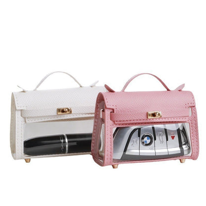 Internet Celebrity Transparent Handbag Cross-body Bag Storage Bag