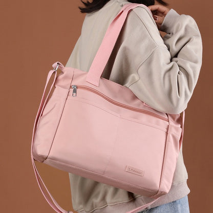 Sac à bandoulière en nylon décontracté à la mode pour femme de grande capacité