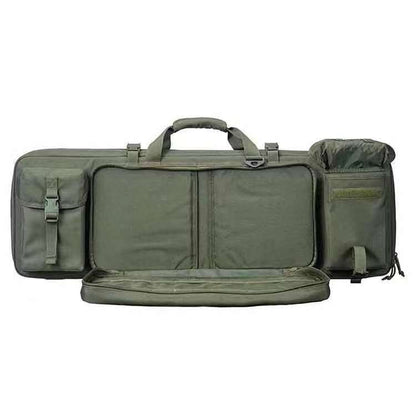 Sac de pêche tactique d'extérieur à double couche de grande capacité pour pistolet