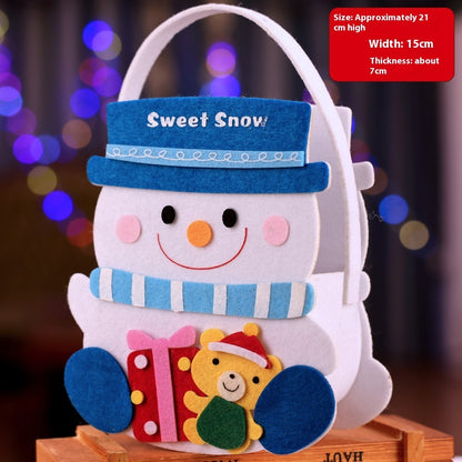 Gift Christmas Decoration Portable Candy Bag