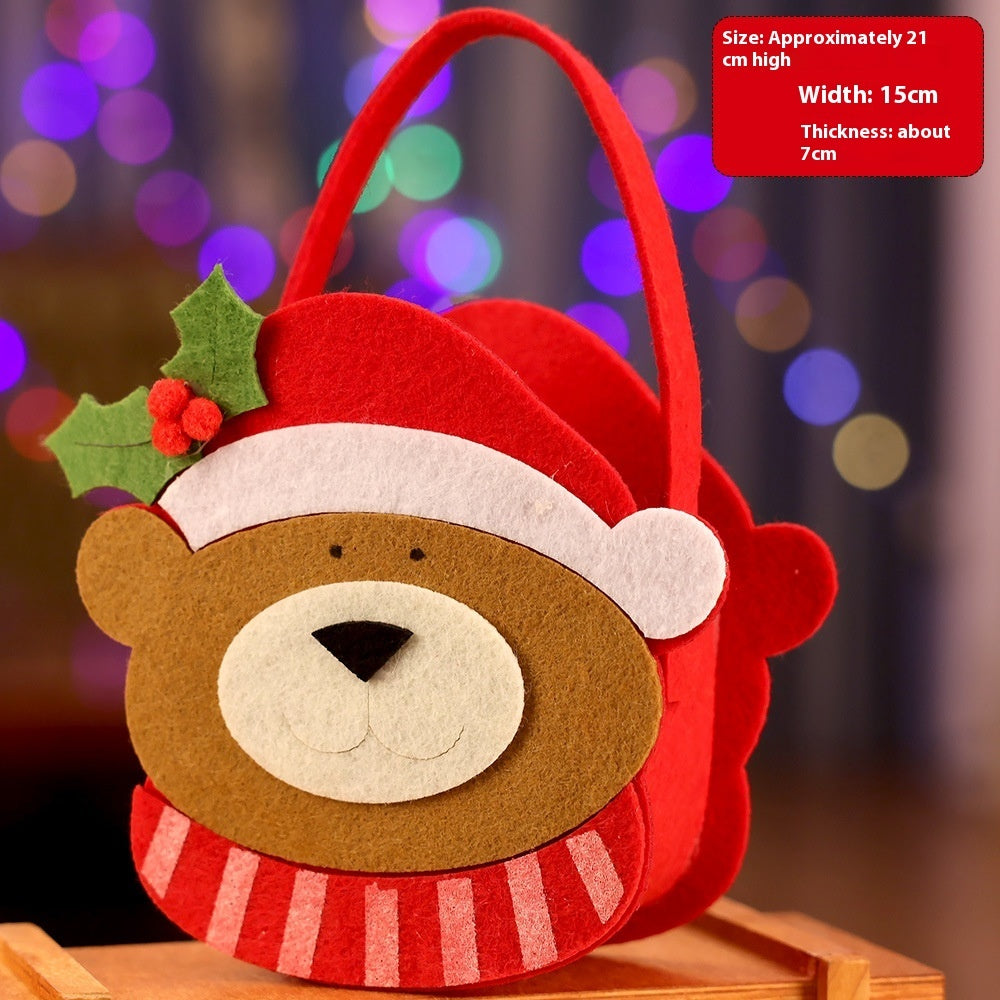 Gift Christmas Decoration Portable Candy Bag