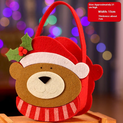 Gift Christmas Decoration Portable Candy Bag