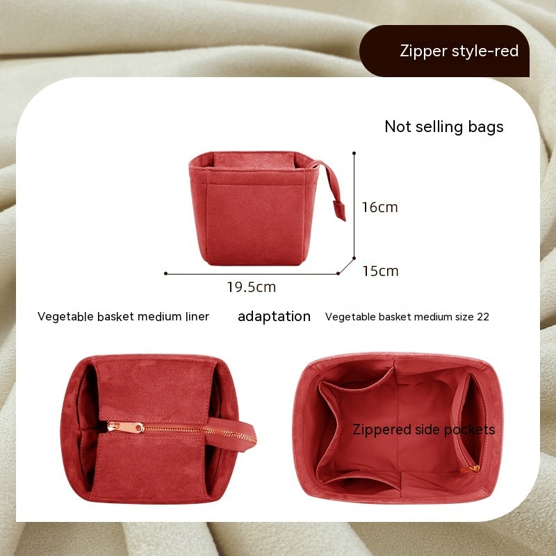 Inner Lined With Bucket-shaped Within-bag Inner Bag