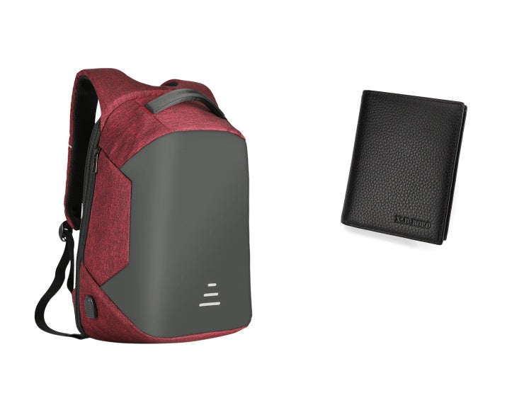 Full Anti-theft Backpack USB Charging Business Pack