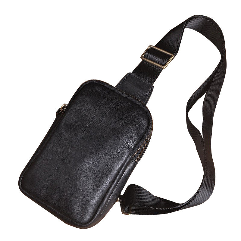 One-shoulder Casual Bag Original Vertical Men's Retro