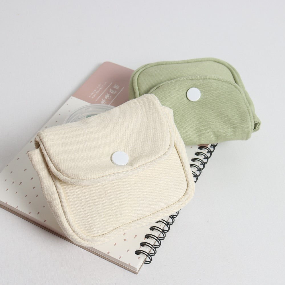 Mini-portable Canvas Cloth Handbag Makeup Cosmetic Bag