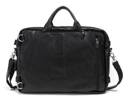 Multi Functional Leather Men's Handbag