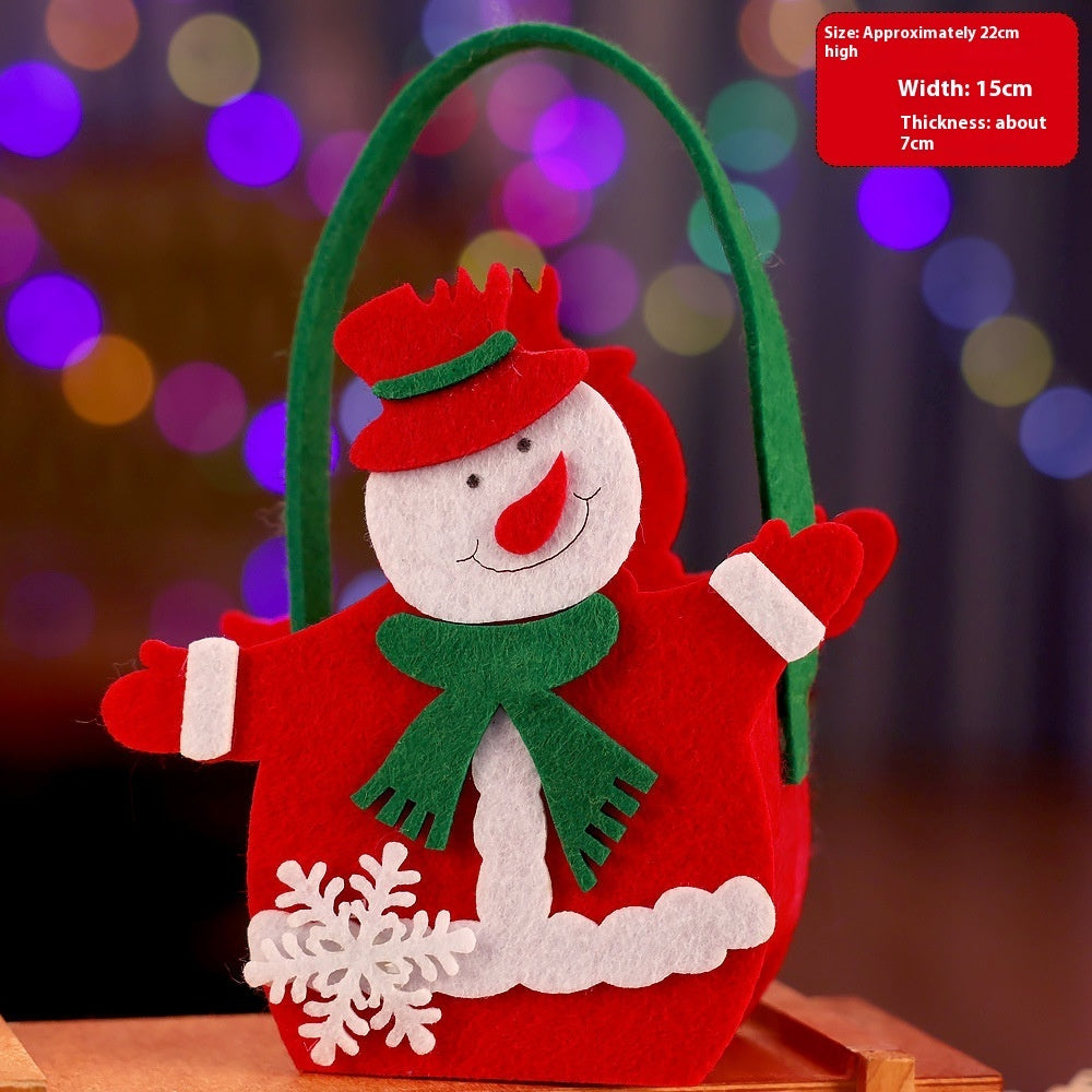 Gift Christmas Decoration Portable Candy Bag