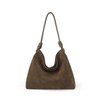 Top Layer Suede Large Capacity Totes