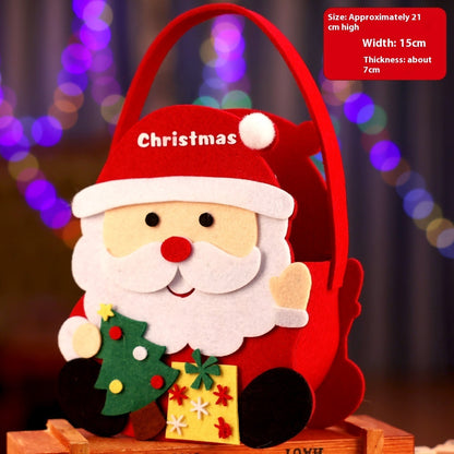 Gift Christmas Decoration Portable Candy Bag