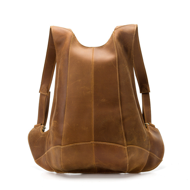 European And American Simple Leather Shoulder Bag