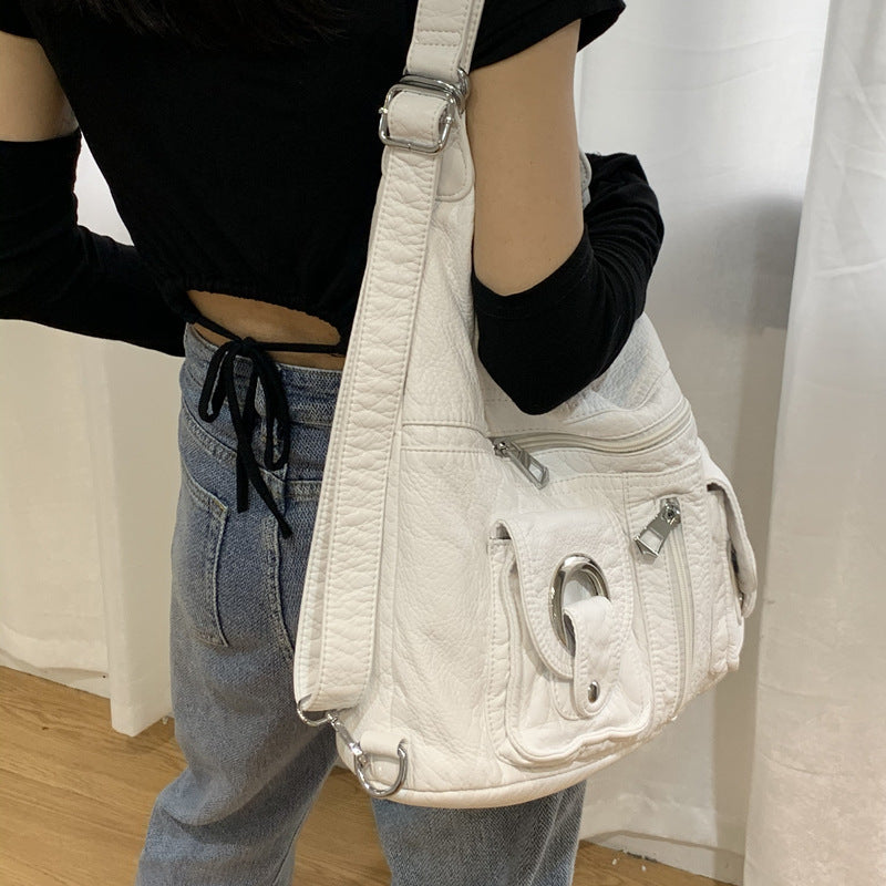 Sac à bandoulière simple et tendance pour femme, idéal pour toutes les occasions