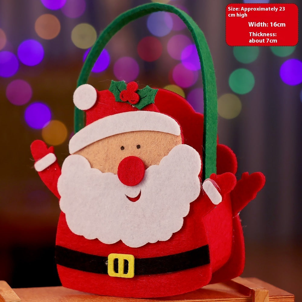 Gift Christmas Decoration Portable Candy Bag