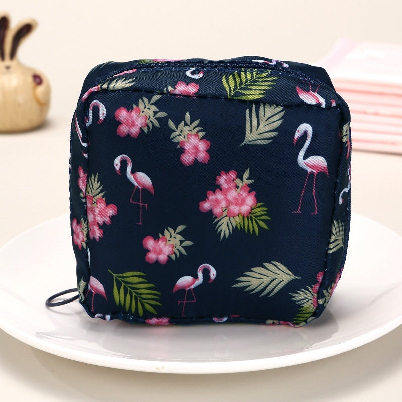 Cute Girl Sanitary Pad Storage Bag