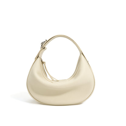 Sac à bandoulière simple en cuir de vachette à couche supérieure simple pour femme