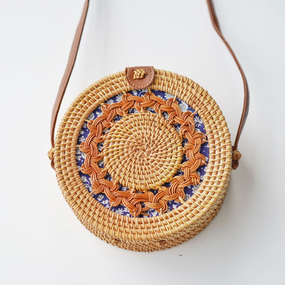 Fashion Personality Retro Rattan Weave Bag