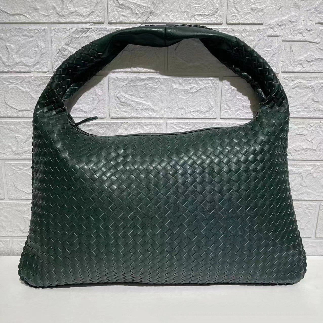 Woven Bag Women's Large Large Capacity Shoulder Handbag