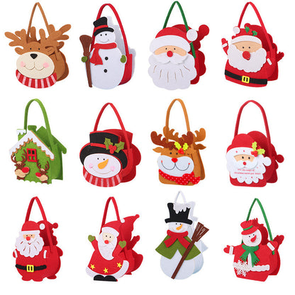 Gift Christmas Decoration Portable Candy Bag