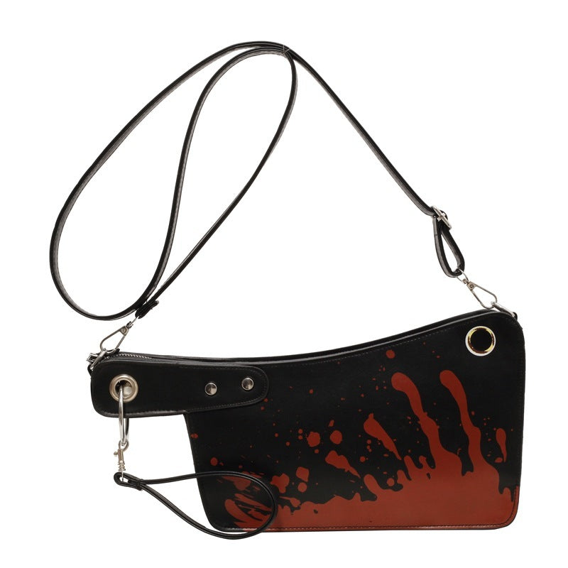 Creative Unique Design Kitchen Knife Handbag Crossbody Bag