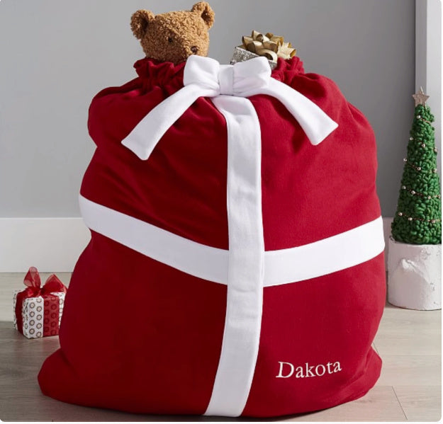 Extra Large Christmas Gift Bag With Drawstring