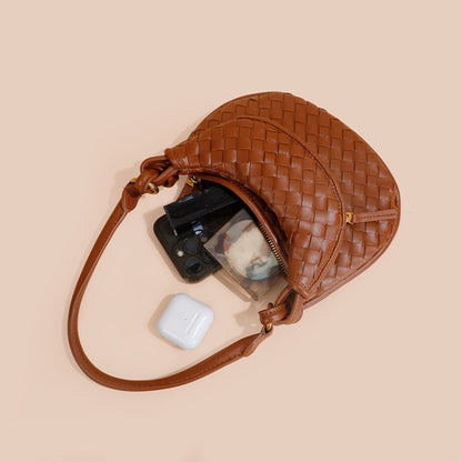 Bolso bandolera tejido Nuevo bolso premium versátil para mujer