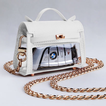 Internet Celebrity Transparent Handbag Cross-body Bag Storage Bag