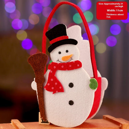 Gift Christmas Decoration Portable Candy Bag