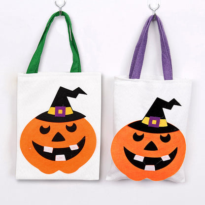 Halloween Decorative Candy Burlap Handbag