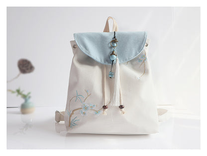 Ethnic Handbag All-match Fairy Style Antiquity Bag Mori Style Shoulder Bag Ancient Style Han Chinese Clothing Bag In Hand National Style Pastoral