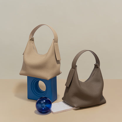 Sac à bandoulière en cuir de vachette souple pour femme, sac à main décontracté à la mode pour l'été